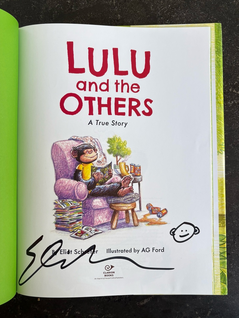 From Lola ya Bonobo Sanctuary, “Lulu & the Others” Book & Plush Bonobo Gift Set - Picture 3 of 14